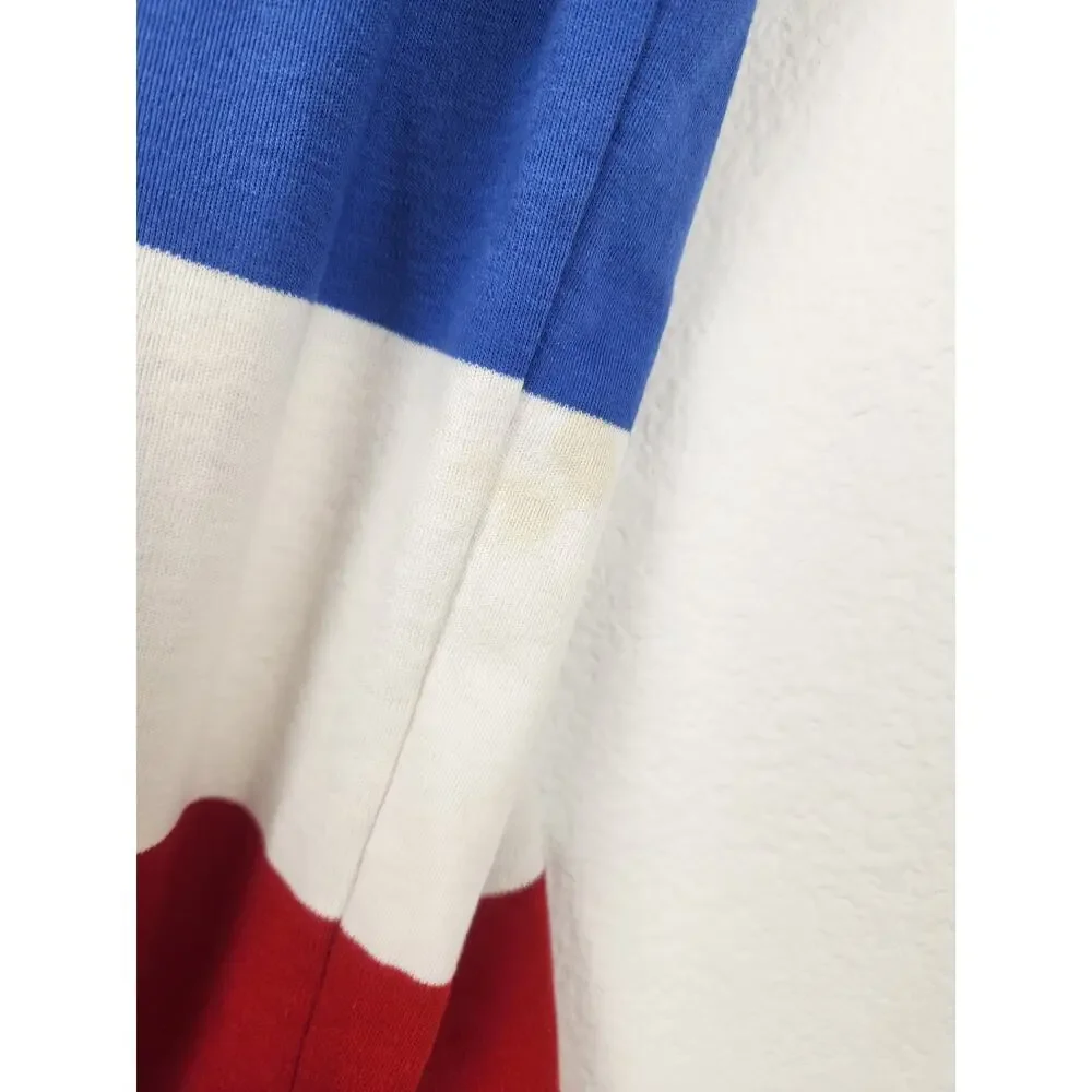 Vintage Polo by Ralph Lauren Polo Shirt Blue Red Green Colorblock Men Size Small
